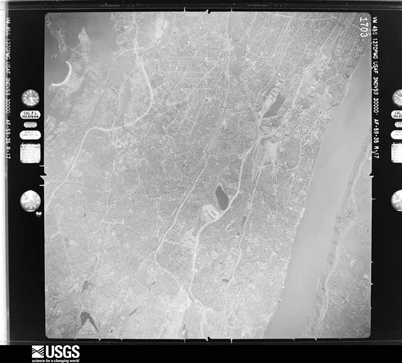 U.S. Geological Survey aerial photograph, 1959-11-03, scale 1:60000