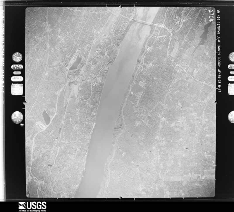 U.S. Geological Survey aerial photograph, 1959-11-03, scale 1:60000