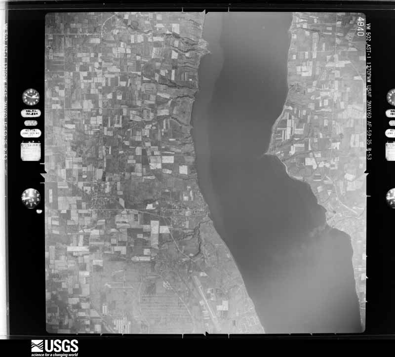 U.S. Geological Survey aerial photograph, 1960-05-03, scale 1:60000