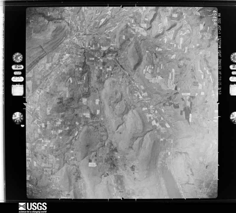 U.S. Geological Survey aerial photograph, 1960-05-03, scale 1:60000