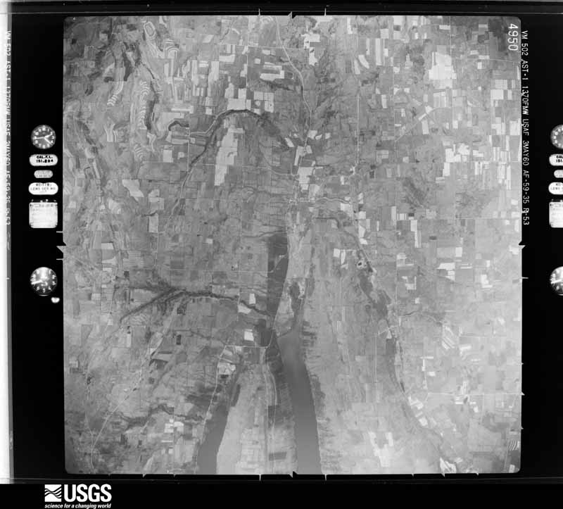 U.S. Geological Survey aerial photograph, 1960-05-03, scale 1:60000
