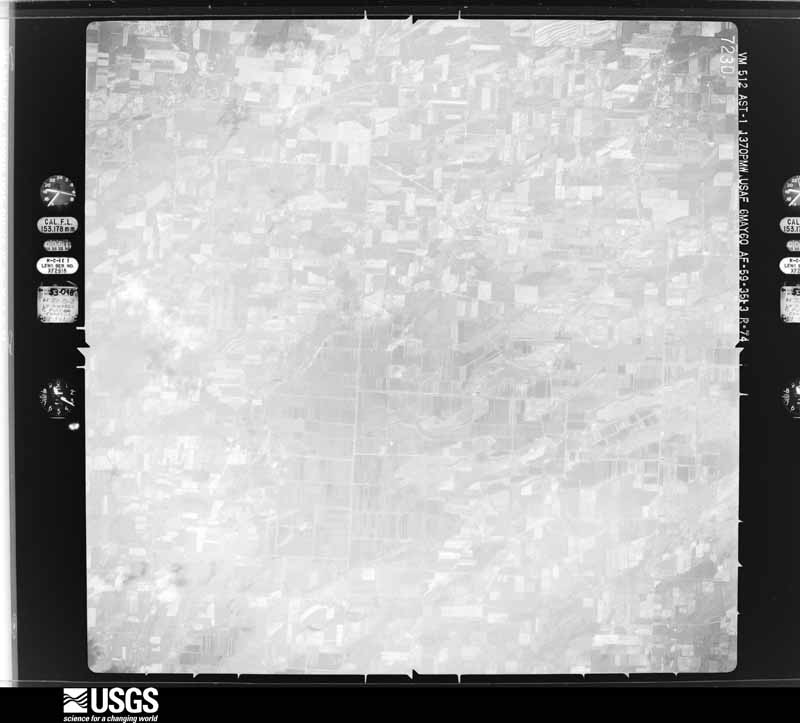 U.S. Geological Survey aerial photograph, 1960-05-06, scale 1:60000