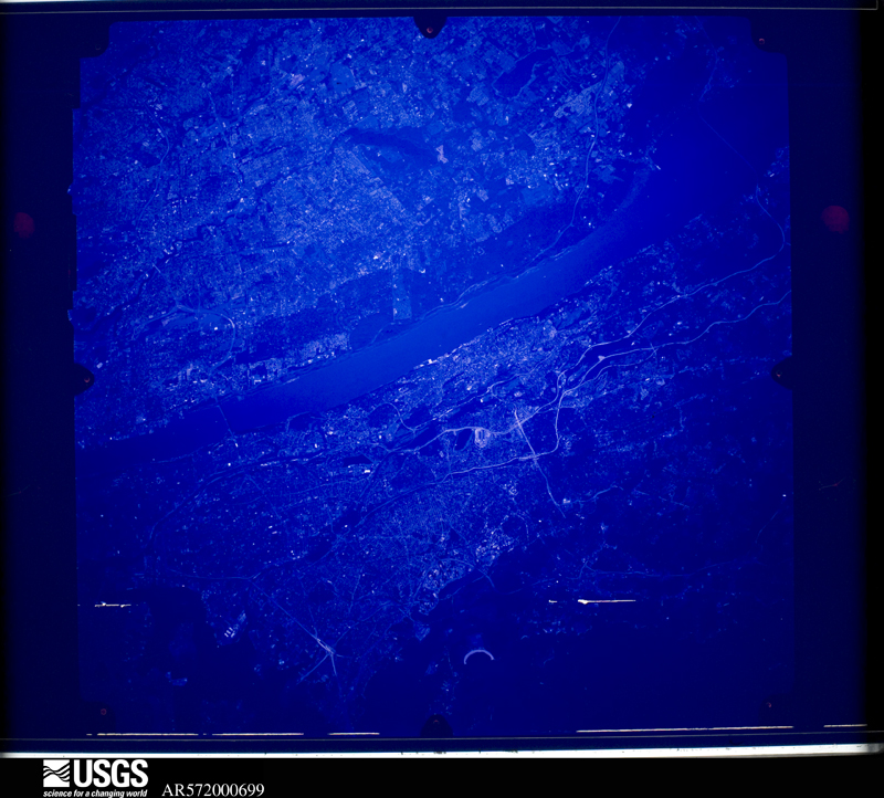 U.S. Geological Survey aerial photograph, 1972-09-23, scale 1:128000
