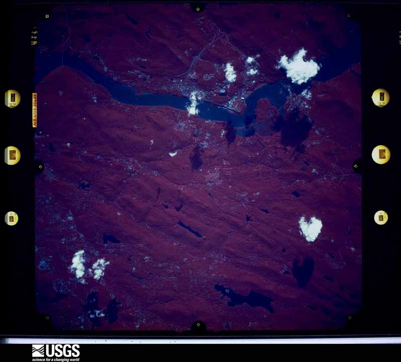 U.S. Geological Survey aerial photograph, 1992-06-16, scale 1:66000
