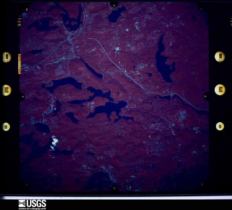 U.S. Geological Survey aerial photograph, 1992-06-16, scale 1:66000