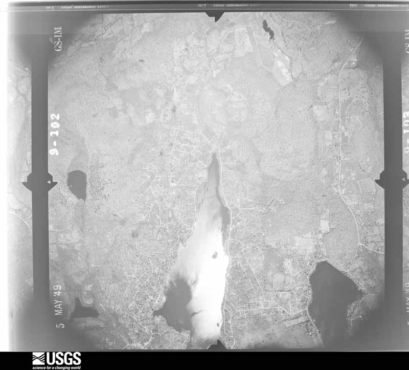 U.S. Geological Survey aerial photograph, 1949-04-05, scale 1:17000