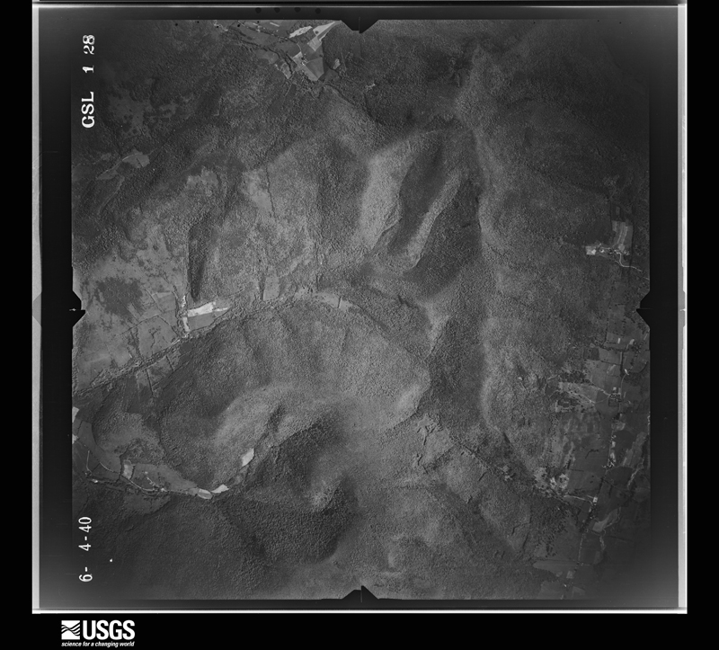 U.S. Geological Survey aerial photograph, 1940-06-06, scale 1:24000