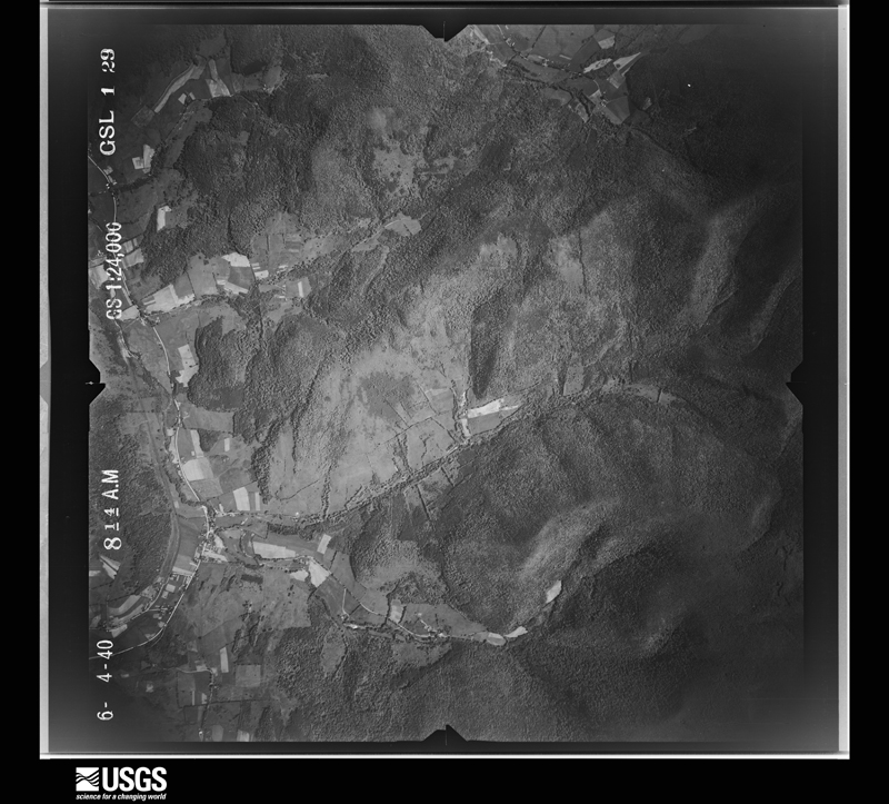 U.S. Geological Survey aerial photograph, 1940-06-06, scale 1:24000