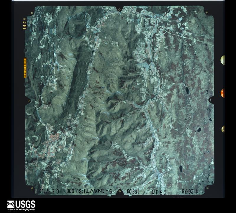 U.S. Geological Survey aerial photograph, 1978-04-26, scale 1:80000