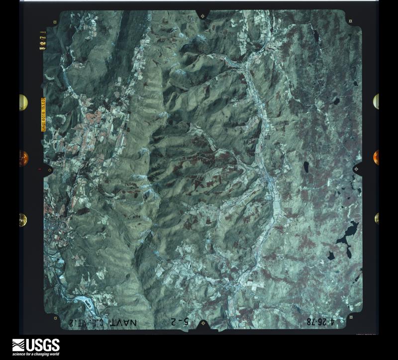 U.S. Geological Survey aerial photograph, 1978-04-26, scale 1:80000