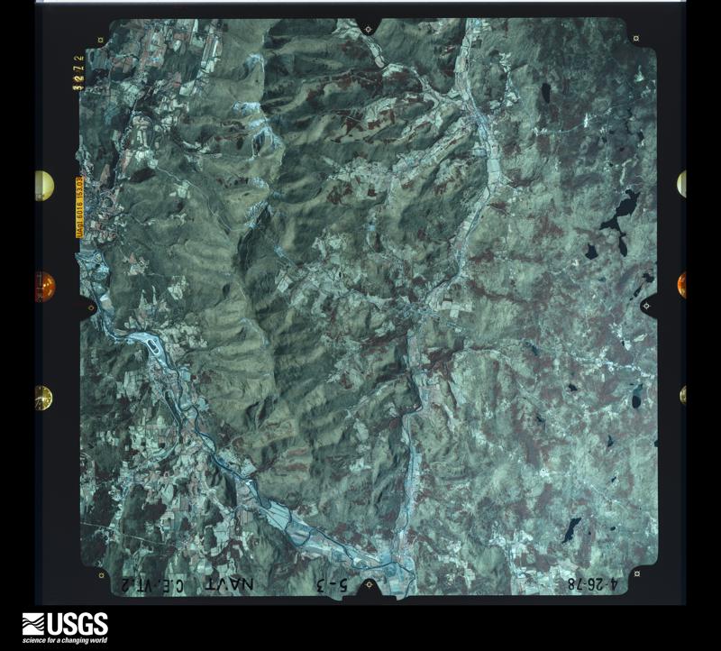 U.S. Geological Survey aerial photograph, 1978-04-26, scale 1:80000