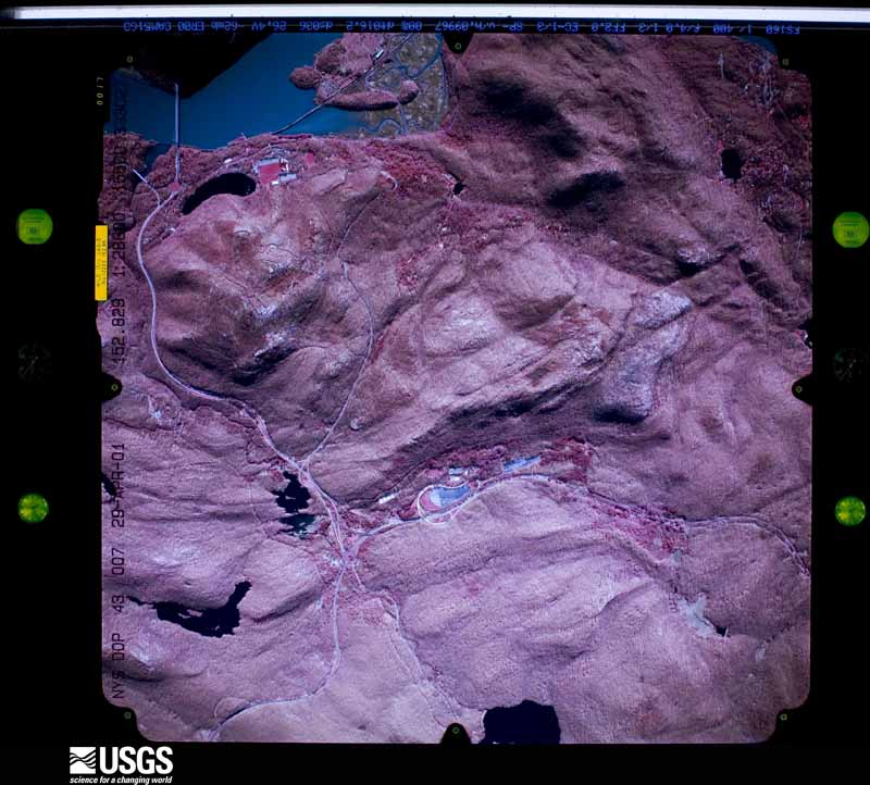 U.S. Geological Survey aerial photograph, 2001-04-29, scale 1:28800