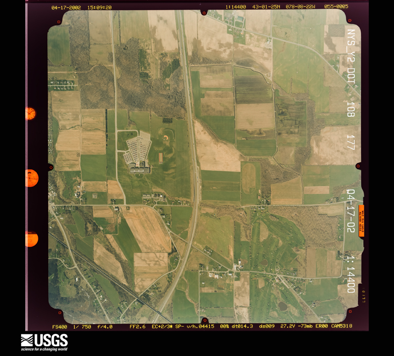 U.S. Geological Survey aerial photograph, 2002-04-17, scale 1:14400