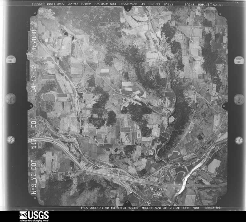 U.S. Geological Survey aerial photograph, 2002-04-17, scale 1:28800