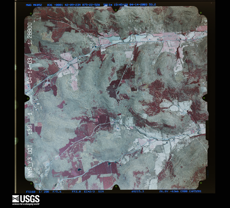 U.S. Geological Survey aerial photograph, 2003-04-14, scale 1:28800