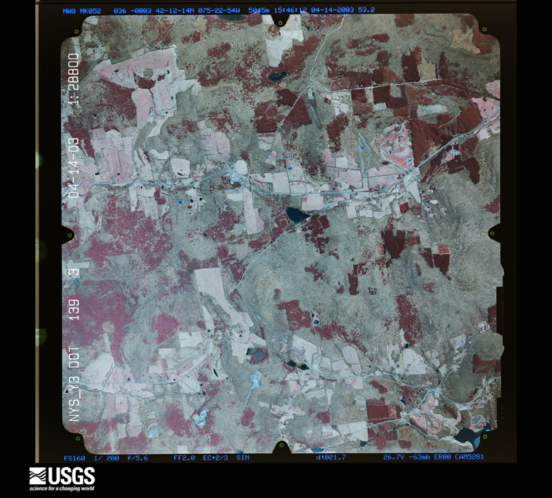 U.S. Geological Survey aerial photograph, 2003-04-14, scale 1:28800