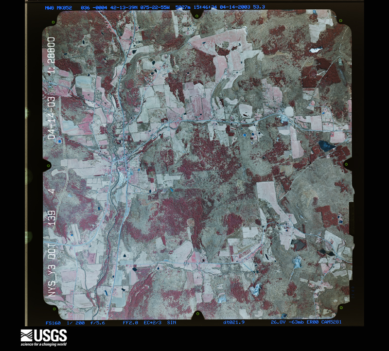 U.S. Geological Survey aerial photograph, 2003-04-14, scale 1:28800