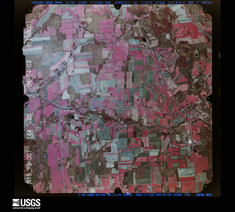 U.S. Geological Survey aerial photograph, 2003-04-24, scale 1:28800
