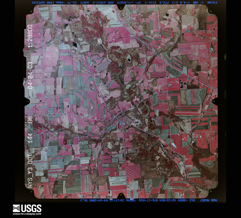U.S. Geological Survey aerial photograph, 2003-04-24, scale 1:28800