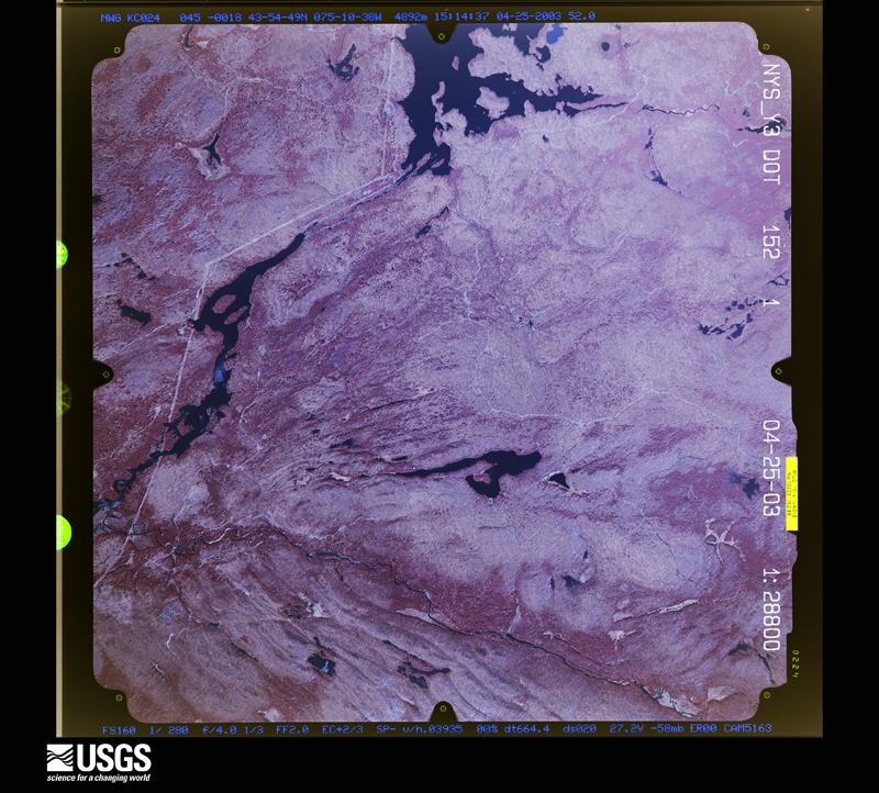 U.S. Geological Survey aerial photograph, 2003-04-25, scale 1:28800