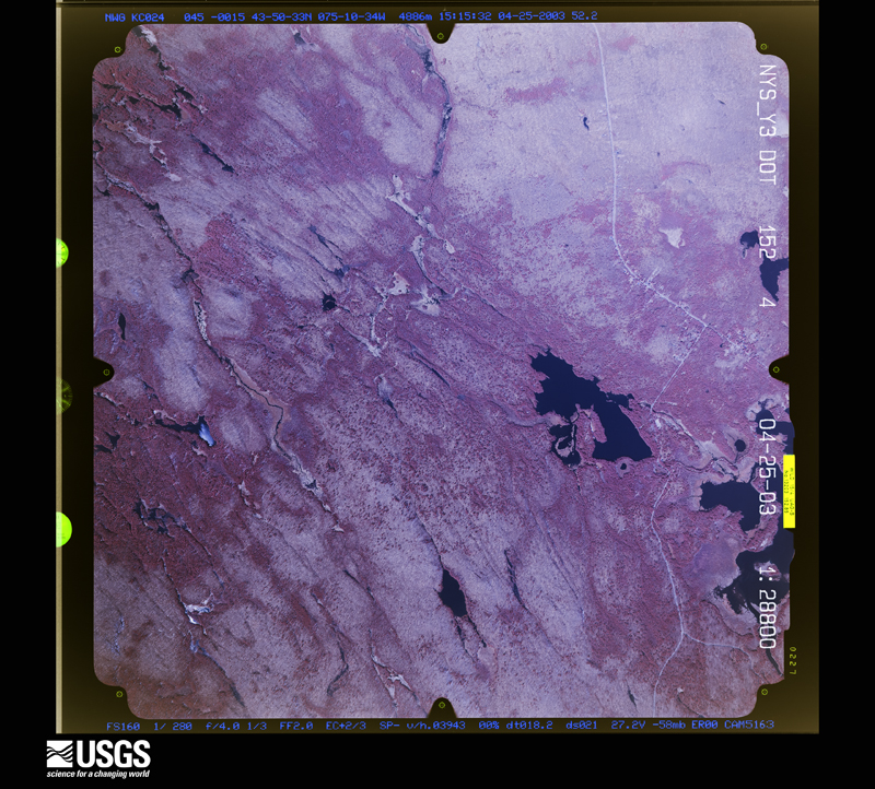 U.S. Geological Survey aerial photograph, 2003-04-25, scale 1:28800