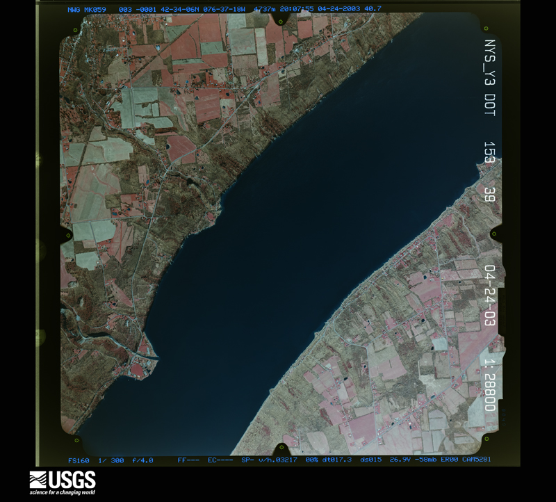 U.S. Geological Survey aerial photograph, 2003-04-24, scale 1:28800