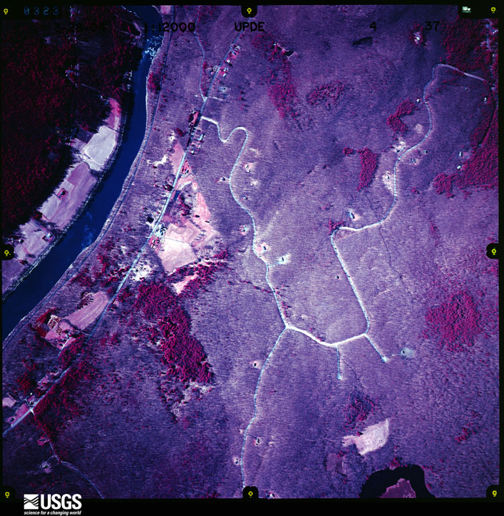 U.S. Geological Survey aerial photograph, 2004-03-28, scale 1:12000