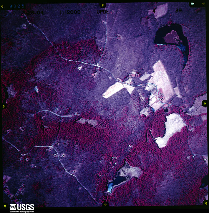 U.S. Geological Survey aerial photograph, 2004-03-28, scale 1:12000
