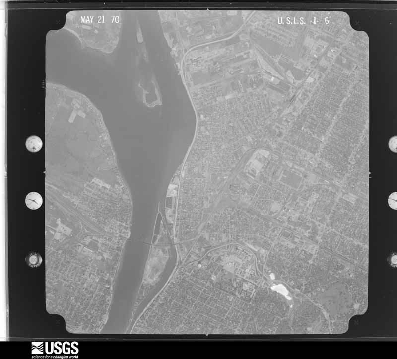U.S. Geological Survey aerial photograph, 1970-05-21, scale 1:30000