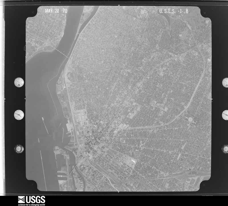 U.S. Geological Survey aerial photograph, 1970-05-21, scale 1:30000