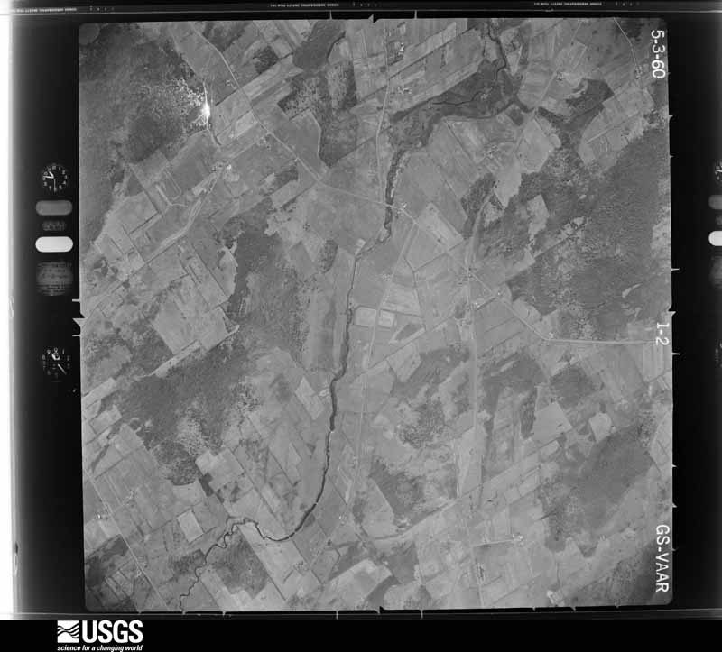 U.S. Geological Survey aerial photograph, 1960-05-03, scale 1:19000
