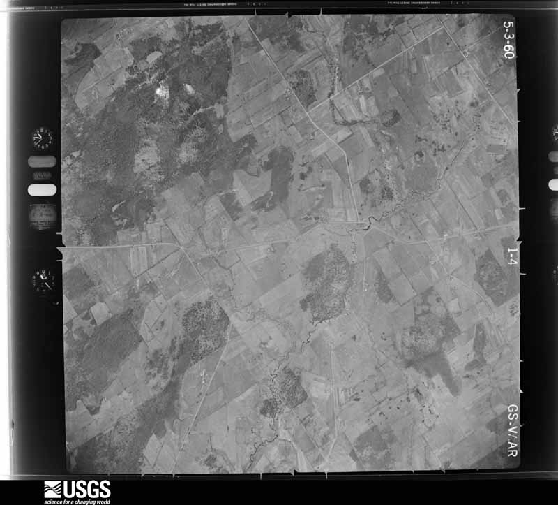 U.S. Geological Survey aerial photograph, 1960-05-03, scale 1:19000