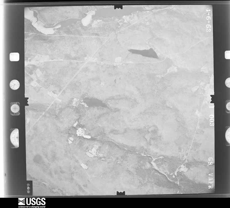 U.S. Geological Survey aerial photograph, 1963-04-06, scale 1:27000