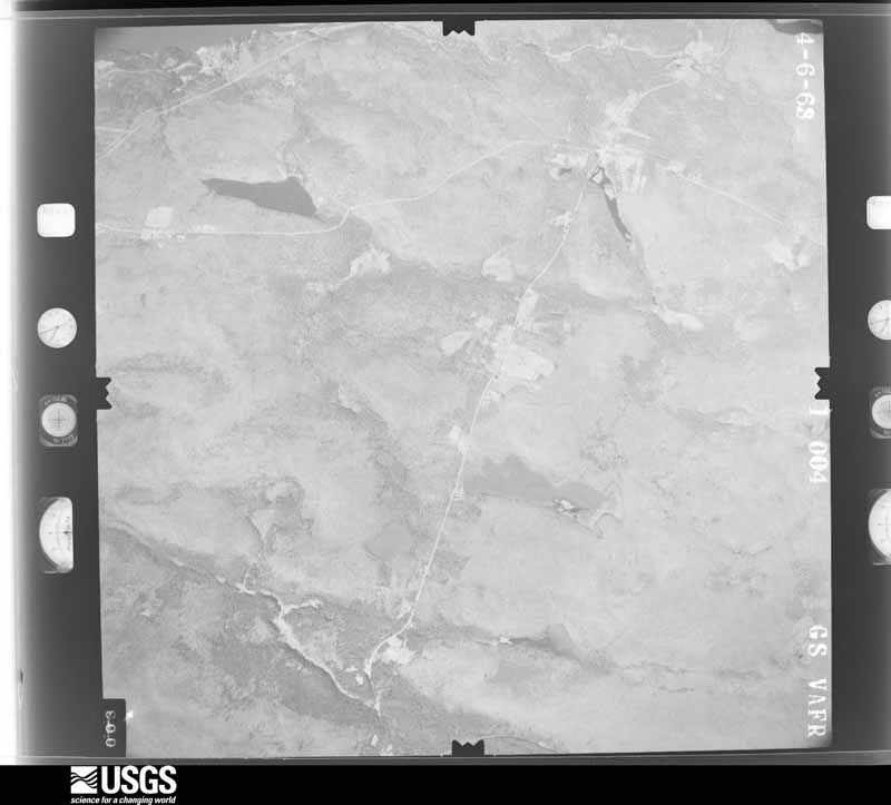 U.S. Geological Survey aerial photograph, 1963-04-06, scale 1:27000
