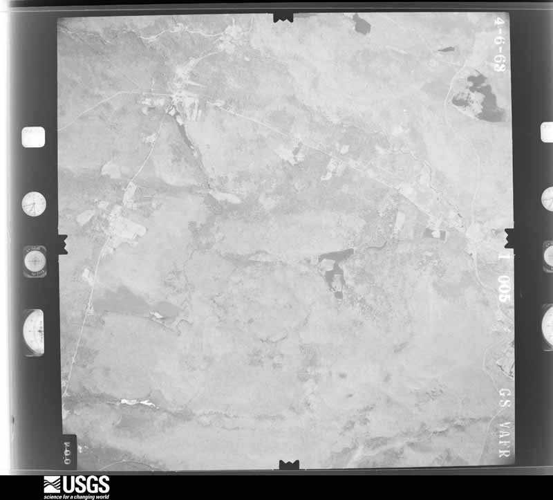 U.S. Geological Survey aerial photograph, 1963-04-06, scale 1:27000