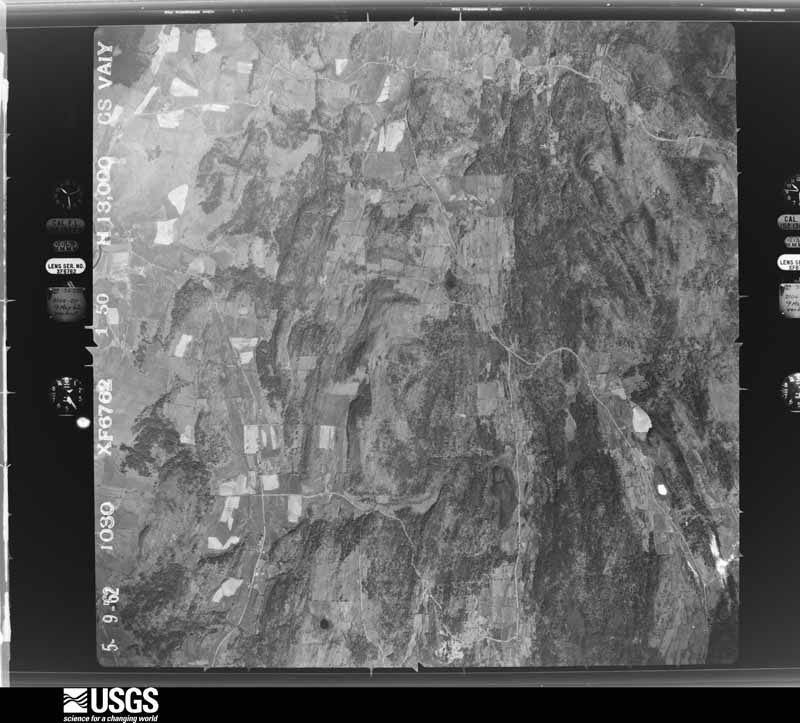 U.S. Geological Survey aerial photograph, 1962-05-09, scale 1:26000