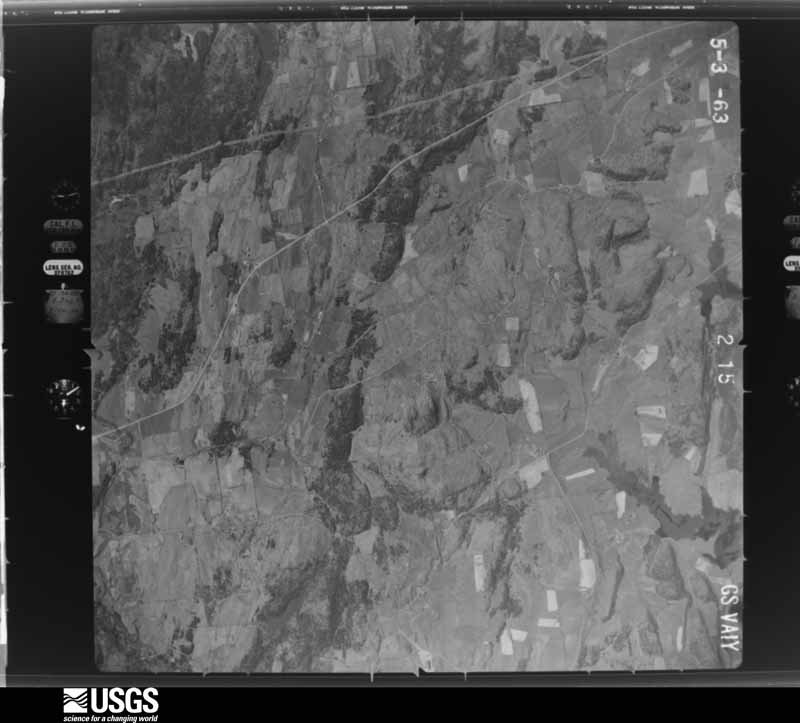 U.S. Geological Survey aerial photograph, 1963-05-03, scale 1:26000