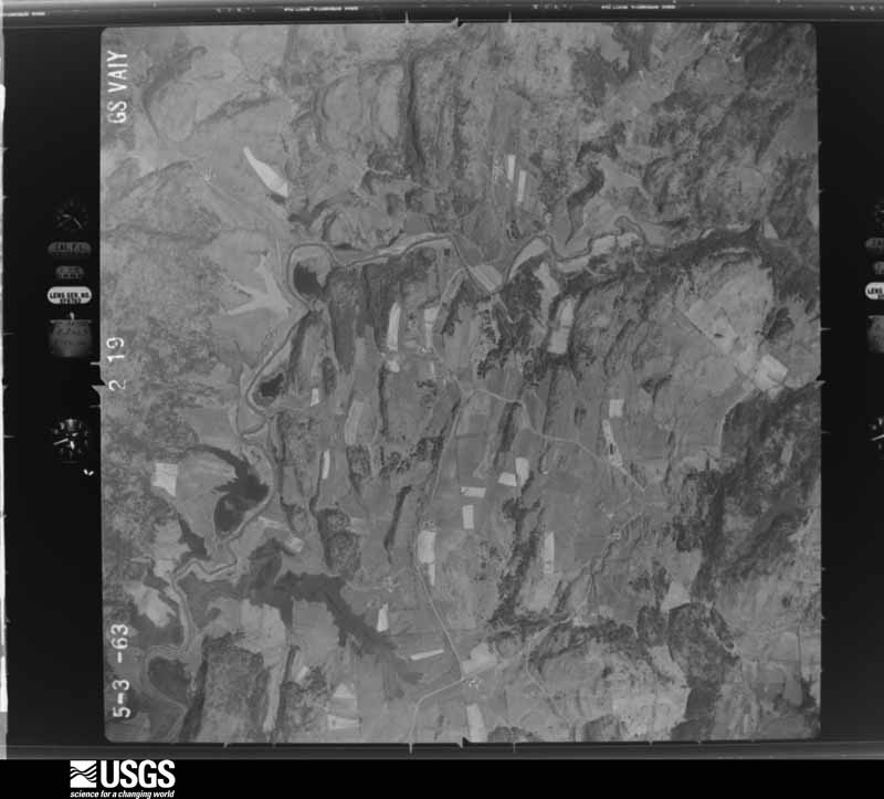 U.S. Geological Survey aerial photograph, 1963-05-03, scale 1:26000