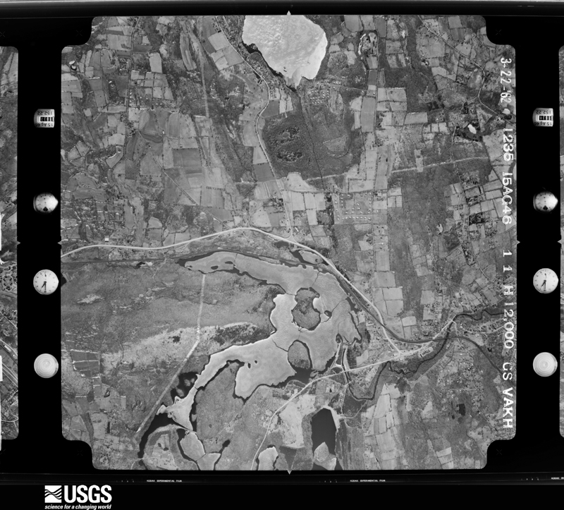 U.S. Geological Survey aerial photograph, 1962-03-22, scale 1:24000