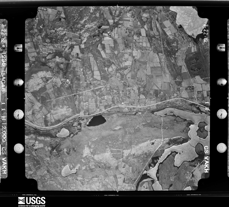 U.S. Geological Survey aerial photograph, 1962-03-22, scale 1:24000