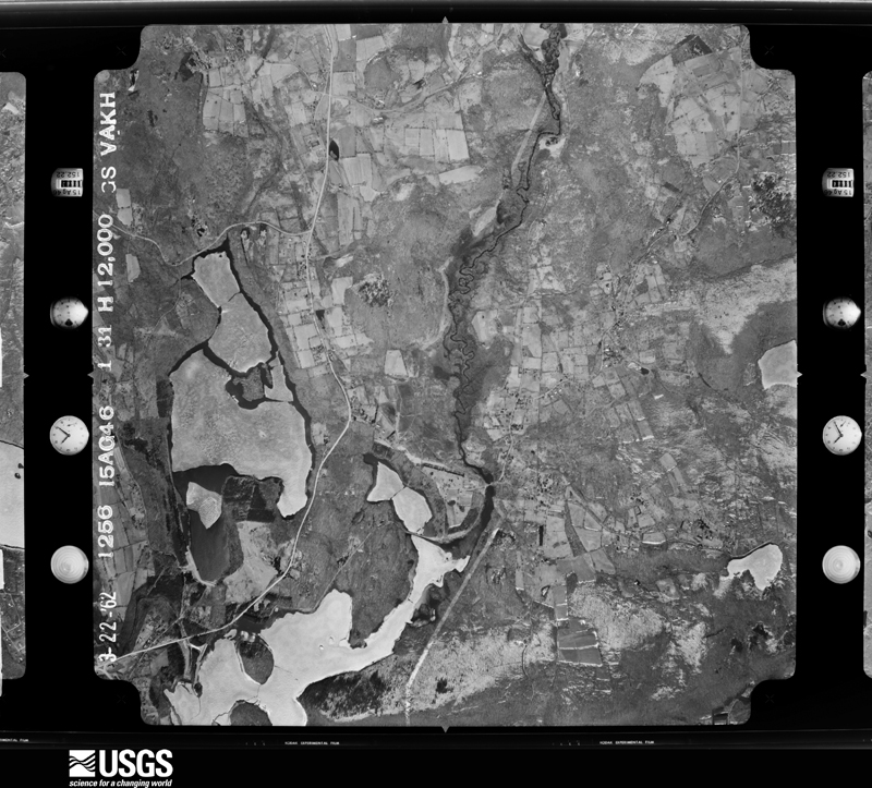 U.S. Geological Survey aerial photograph, 1962-03-22, scale 1:24000