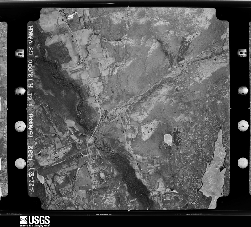 U.S. Geological Survey aerial photograph, 1962-03-22, scale 1:24000