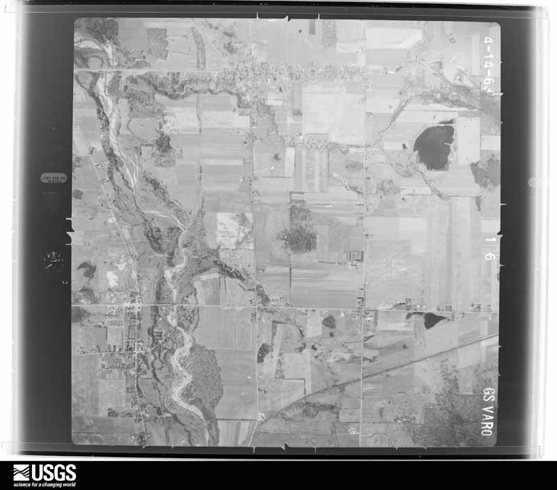 U.S. Geological Survey aerial photograph, 1963-04-14, scale 1:19000