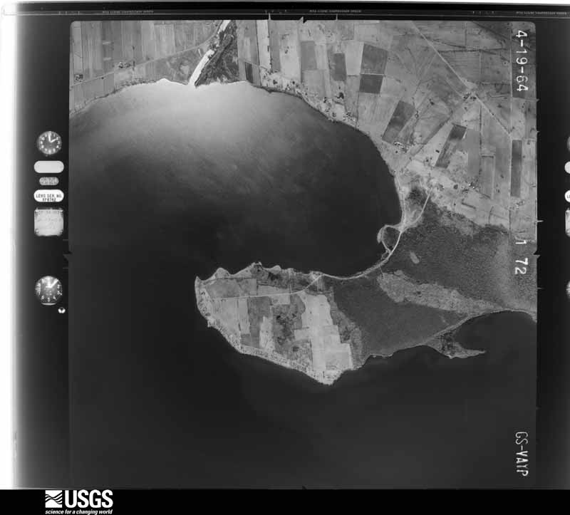 U.S. Geological Survey aerial photograph, 1964-04-19, scale 1:19000