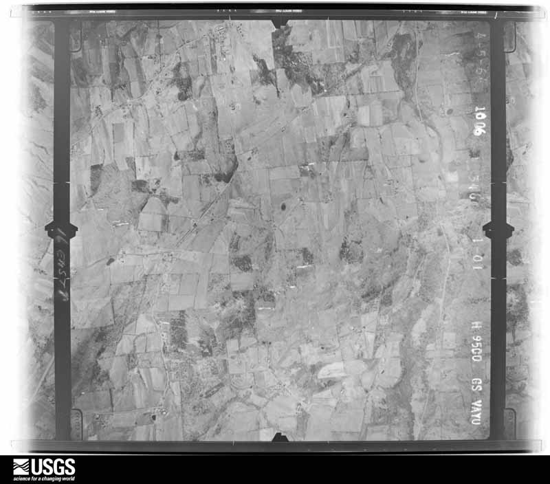 U.S. Geological Survey aerial photograph, 1964-04-05, scale 1:19000