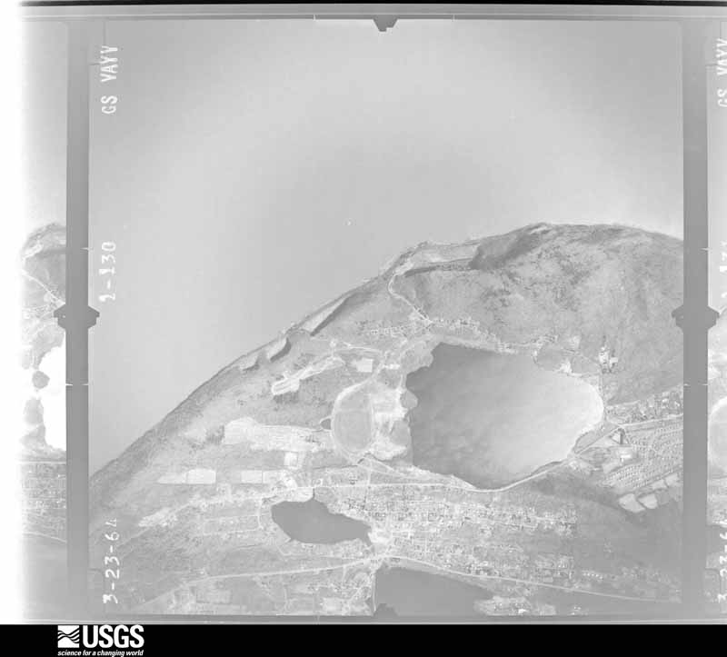 U.S. Geological Survey aerial photograph, 1964-03-23, scale 1:19000