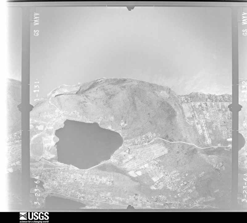 U.S. Geological Survey aerial photograph, 1964-03-23, scale 1:19000