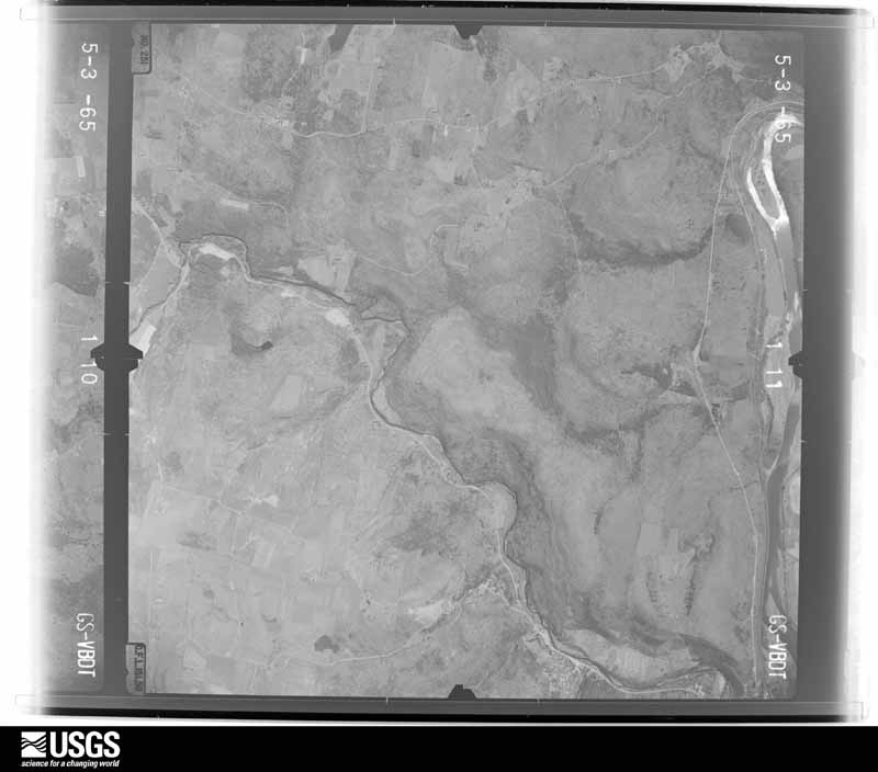 U.S. Geological Survey aerial photograph, 1965-05-03, scale 1:27000