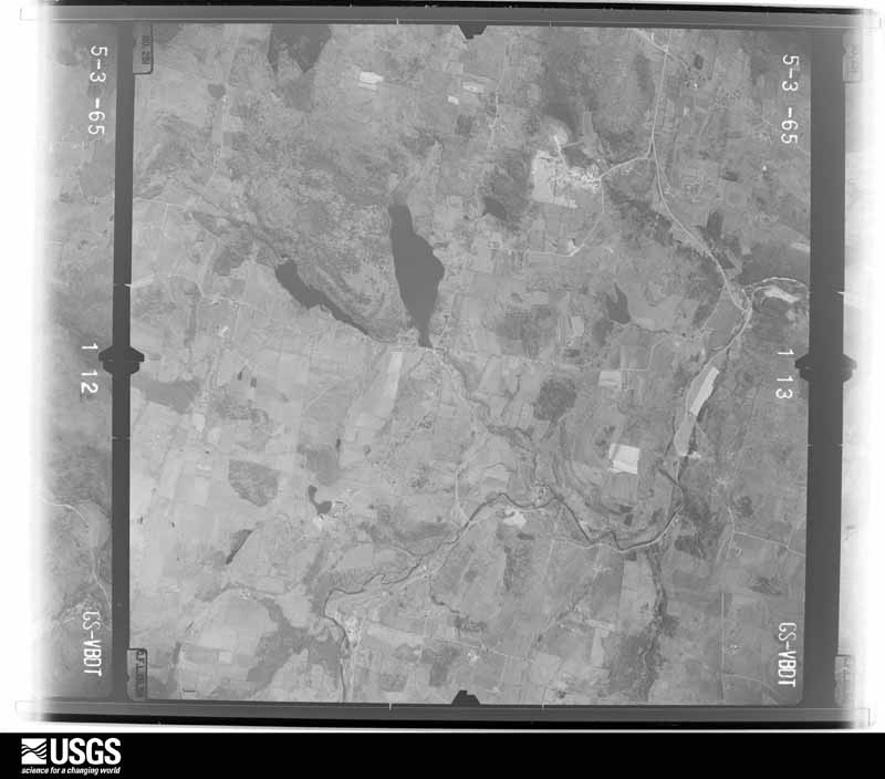 U.S. Geological Survey aerial photograph, 1965-05-03, scale 1:27000