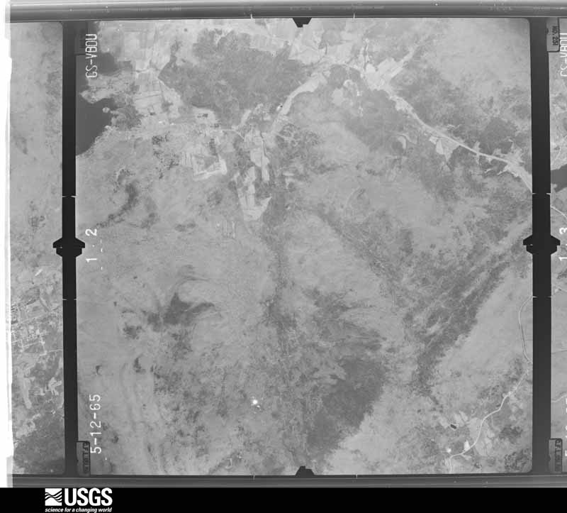 U.S. Geological Survey aerial photograph, 1965-05-12, scale 1:26000